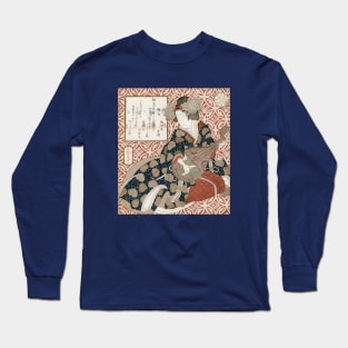 The Goddess Benten playing a Lute Long Sleeve T-Shirt